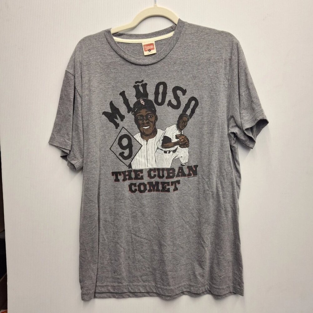 Vintage Miñoso The Cuban Comet T-Shirt Size Large